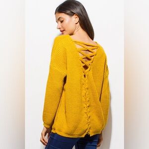 Mustard Yellow Sweater